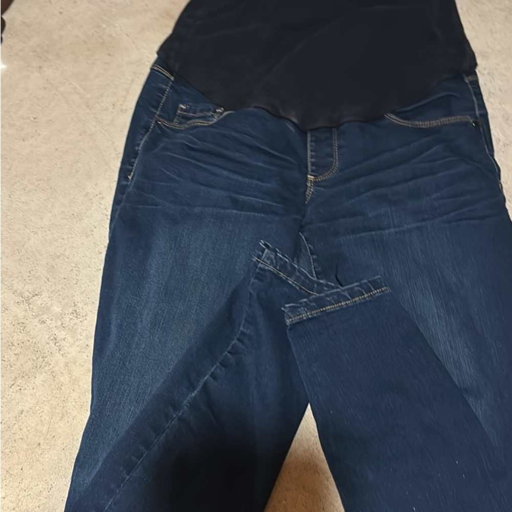 Thyme Maternity Dark Blue Skinny Jeans